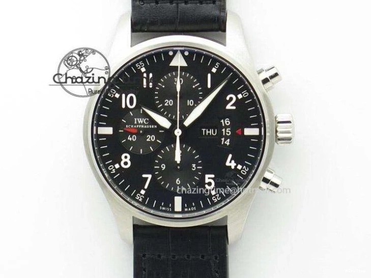 MIROTIME 0307 Affordable Ingeniuer St.Laurens SS Brown Dial MK 1:1 Best Edition On Black Leather Strap A 7365